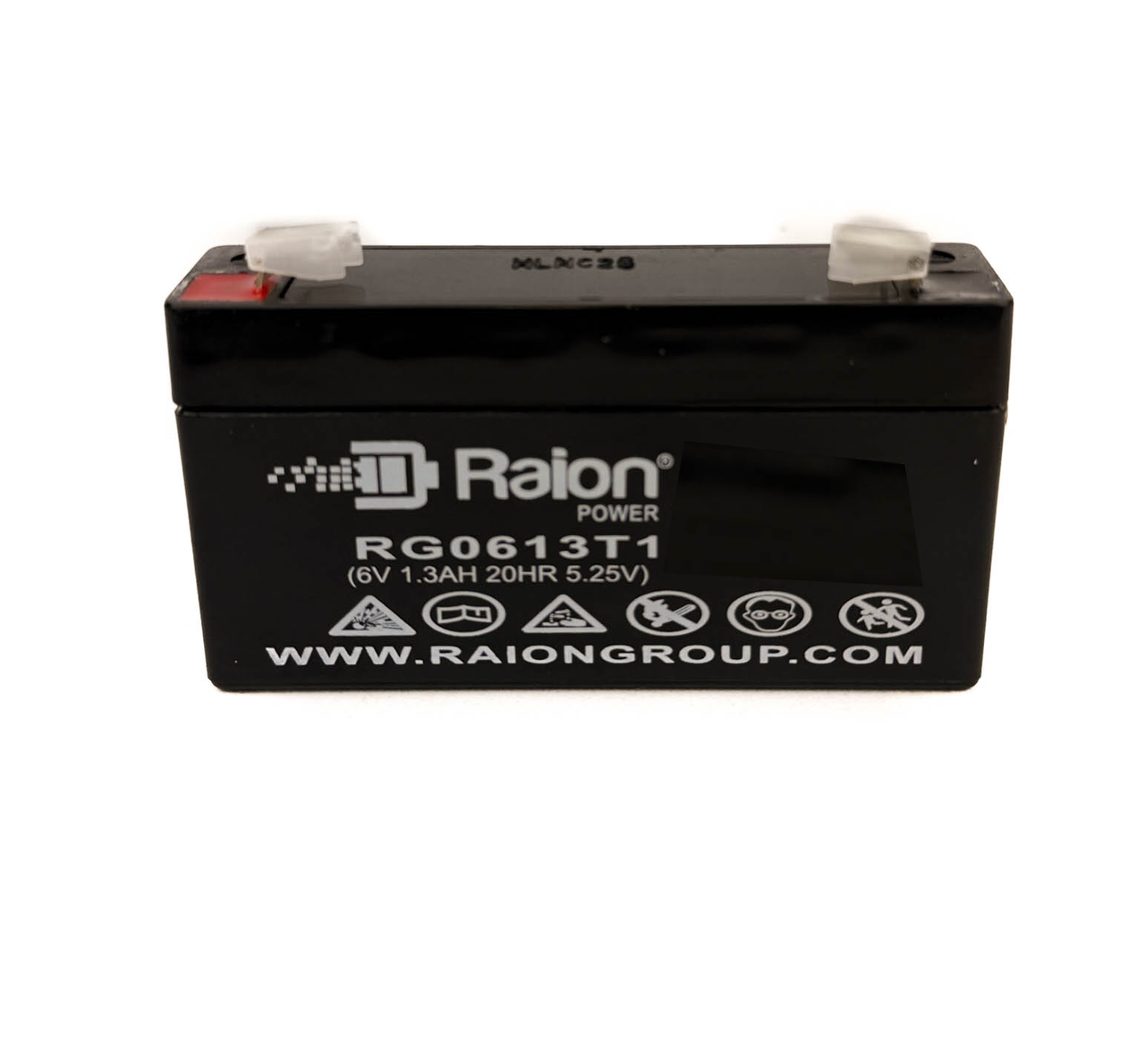 Raion Power 6V 1.3Ah Compatible AGM Replacement Battery for Panasonic LC-R061R3PU
