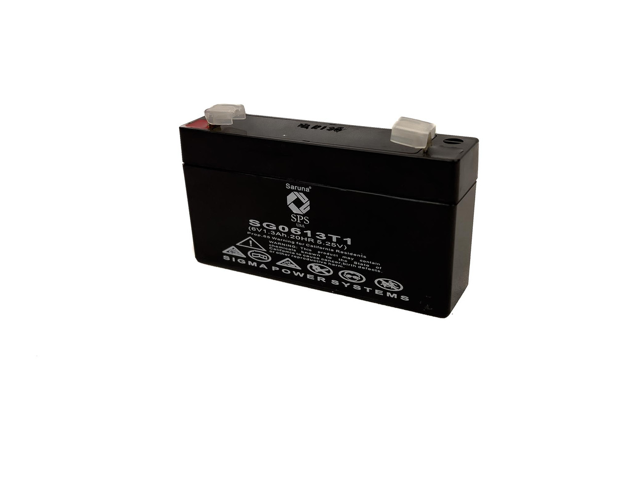 Raion Power 6V 1.3Ah Non-Spillable Replacement UPS Battery for Intellipower ital NP1212
