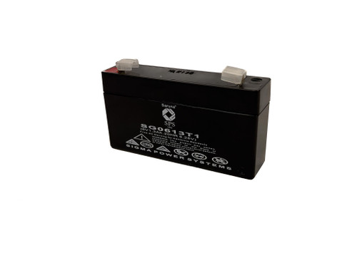 Raion Power 6V 1.3Ah Non-Spillable Replacement Battery for Nautilus E916 Fitness Equipment