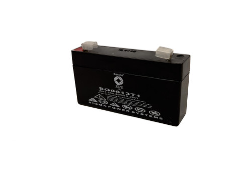 Raion Power 6V 1.3Ah Non-Spillable Replacement Battery for Stairmaster 4600CL Fitness Equipment