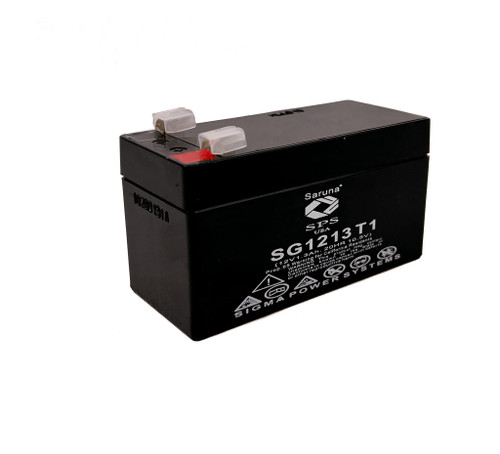 Raion Power 12V 1.3Ah Non-Spillable Replacement Rechargebale Battery for Marquette 1200 Responder Mon-Defrib