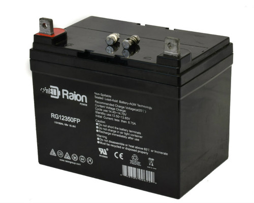 Raion Power Replacement 12V 35Ah Battery for Agco Allis 1614HV - 1 Pack