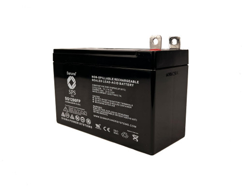 Raion Power Replacement 12V 9Ah jump starter Battery with FP Terminals for Schumacher DSR SCH12-7AH-3 Battery