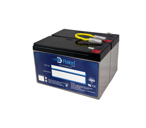 Raion Power RG-RBC109 Replacement Battery Cartridge for APC Back-UPS 1200VA LCD BR1200LCDI