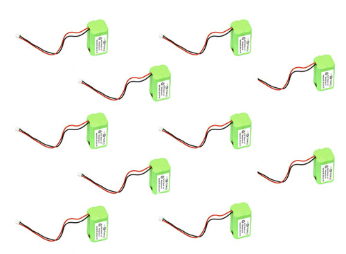 4.8V 700mAh Exit Light Battery For Exit Light Co LEDRBB-ST (10 Pack)