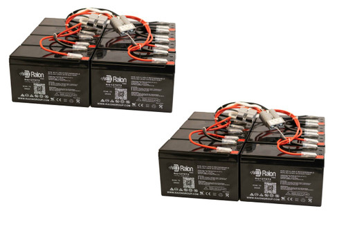 Raion Power 24V 14Ah Compatible Battery Cartridge for APC Smart-UPS 5000VA w/Transformer 208V SU5000TXFMR