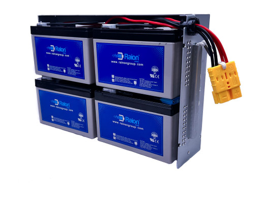 Raion Power RG-RBC24 Replacement Battery Cartridge for APC Smart-UPS 1500VA RM 2U 120V USB & Serial SUA1500RM2U