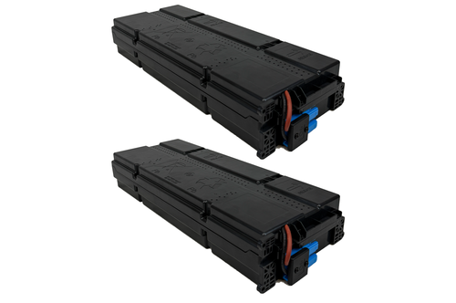 APCRBC155 Compatible Replacement RBC155 Battery Cartridge for APC Smart-UPS SRT 48V 1kVA 1.5kVA SRT48BPJ - 2 Pack