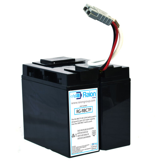 Raion Power RG-RBC7 Plus Replacement Battery Cartridge For APC SmartUPS SUA750XL 