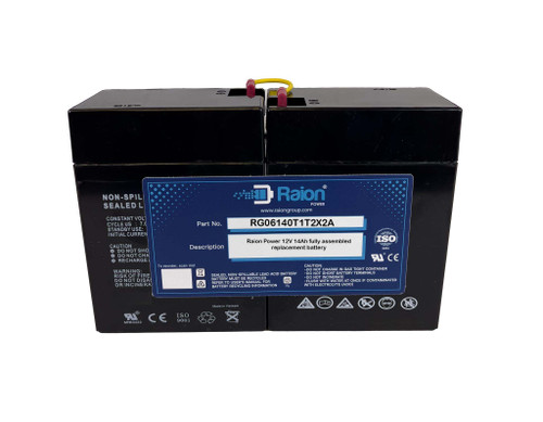 Raion Power RG06140T1T2X2A Replacement Battery for CP12140T