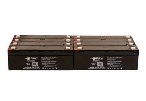 Raion Power 12V 2.3Ah RG1223T1 Compatible Replacement Battery for Diamec DM12-1.9 - 8 Pack