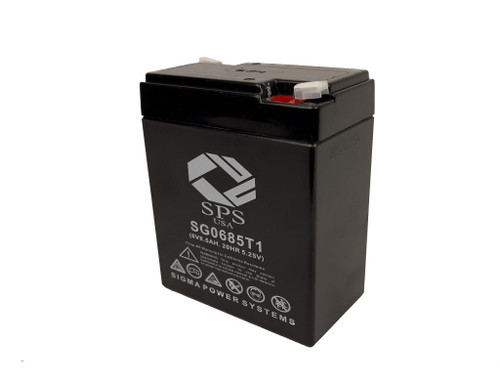 Raion Power 6V 8.5Ah Non-Spillable Replacement Battery for Mule PM682