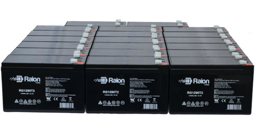 Raion Power Replacement 12V 9Ah Battery for Jupiter Batteries JB12-009F2 - 20 Pack