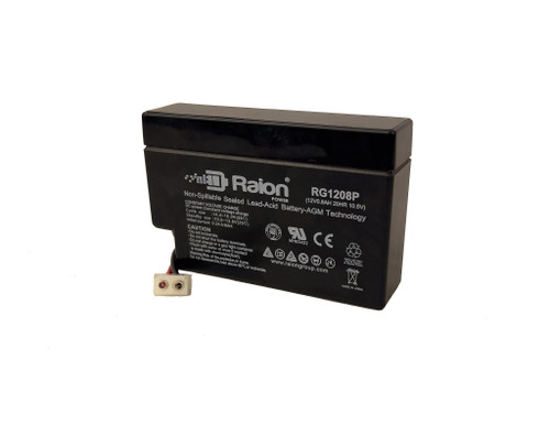 Raion Power RG1208P Replacement Battery for Union MX-12007