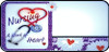 Nurses Heart Purple