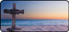 Cross on Beach