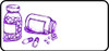 Pill Sketch Purple