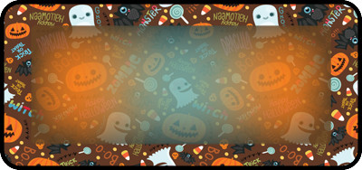 Boo Friends Border - Teddy's Rainbow