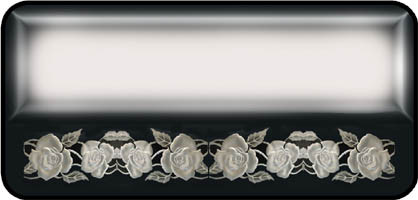 Etched Roses Black