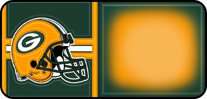 Greenbay Packers Helmet Yellow