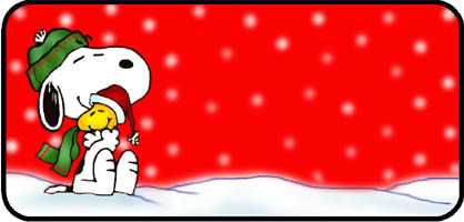 Snoopy in Snow