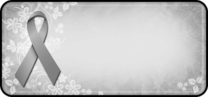 Ribbon Floral Gray