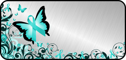 Awareness Bfly Teal