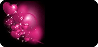 Floating Hearts Pink