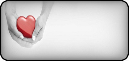Heart in Hands Gray