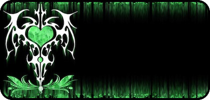Inked Black & Green