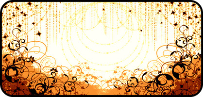 Raining Stars Orange