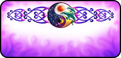 Solar Yin Yang Purple