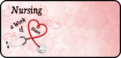 Nursing Work Red