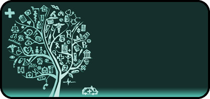 Med Sketch Tree Aqua