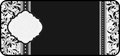 Damask Black Title