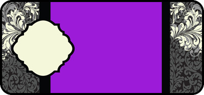 Filigree Title Purple