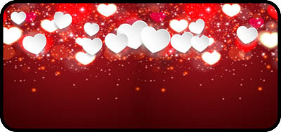 Heart Sparkle Red