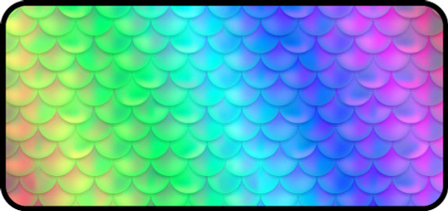 Mermaid Scales Rainbow