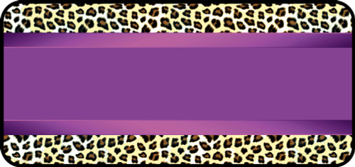 Silk Leopard Purple