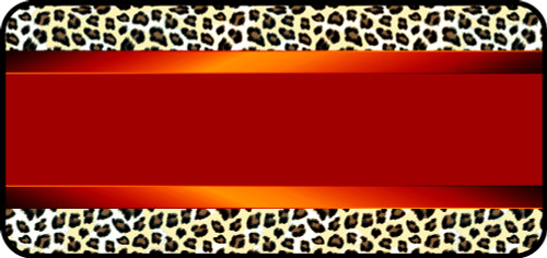 Silk Leopard Red