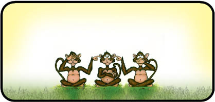 No Evil Monkeys