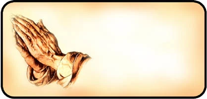 Praying Hands Lt Tan