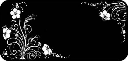 White on Black