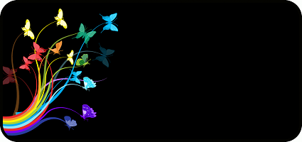 Rainbow Flight Black