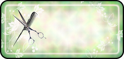 Scissor & Comb Green