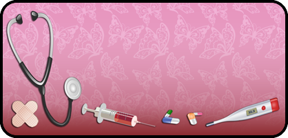 Medical Pink Butterfly