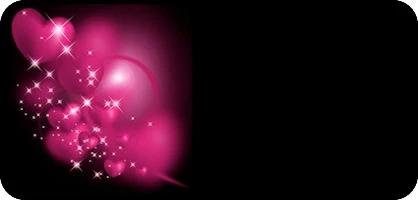 Floating Hearts Pink