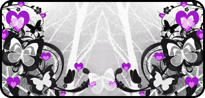 Flutter Hearts Purple