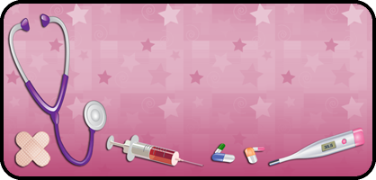 Medical Pink Stars