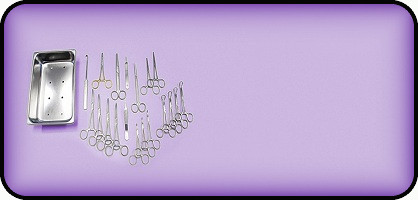 Surgical Instruments Purple